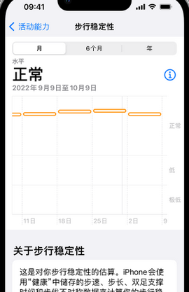 丰泽iPhone手机维修如何在iPhone开启'步行稳定性通知'