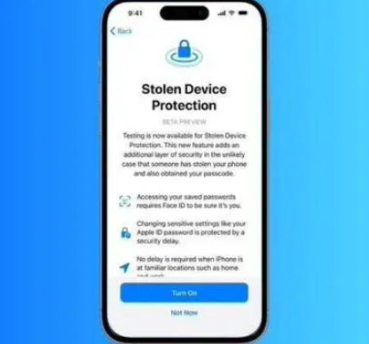 丰泽苹果授权维修店分享被盗设备保护功能开启方法