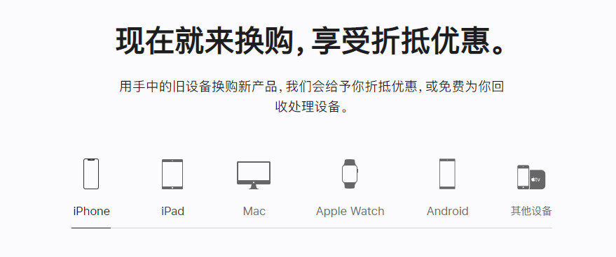 丰泽苹果手机维修分享iPhone以旧换新的去处 